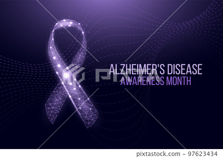 Alzheimers disease awareness month concept. 97623434