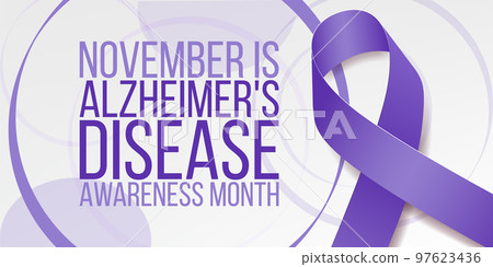 Alzheimers disease awareness month concept. 97623436