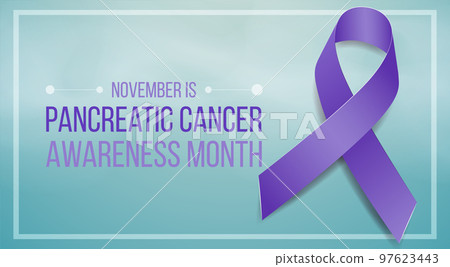 Pancreatic Cancer Awareness Month concept. Pancreatic Cancer Awareness Month concept. 97623443