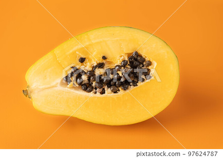 木瓜的橫截面 97624787