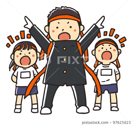 sports day cheering squad sports day cheering squad 97625823