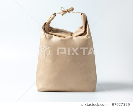 大米袋（紙袋）牛皮紙/素色（白底）包/Kirinuki等 97627539