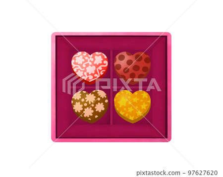 heart chocolate gift 97627620
