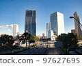 Sakuragicho Minatomirai station square scenery building group for recruitment and pamphlets 97627695