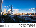 Sakuragicho station square Ferris wheel landscape building group for recruitment and pamphlets 97627696
