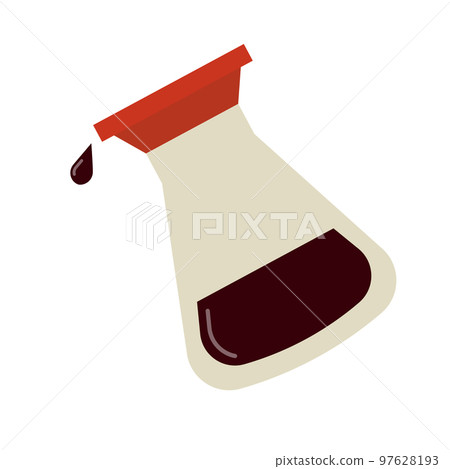 倒醬油圖標。向量。 倒醬油圖標。向量。 97628193