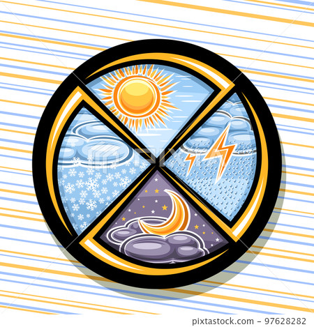 Vector Weather Logo Vector Weather Logo 97628282