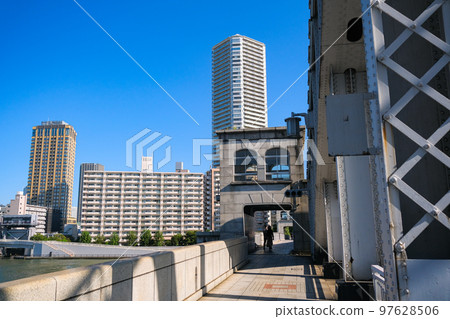 東京都中央區勝哄橋人行道 東京都中央區勝哄橋人行道 97628506