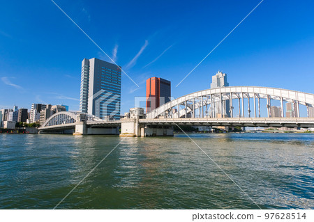 東京都中央區隅田川勝哄橋 97628514