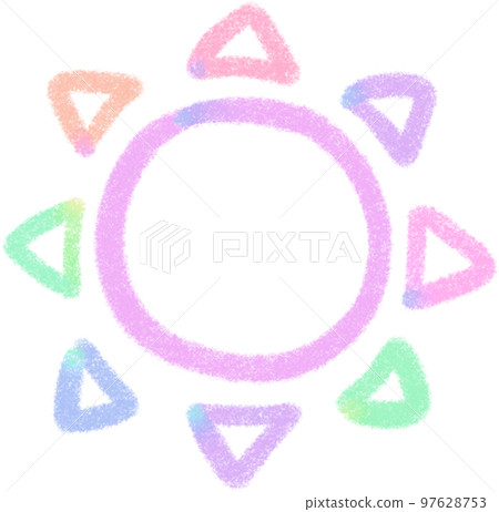 Rainbow line Planet illustrations Rainbow line Planet illustrations 97628753