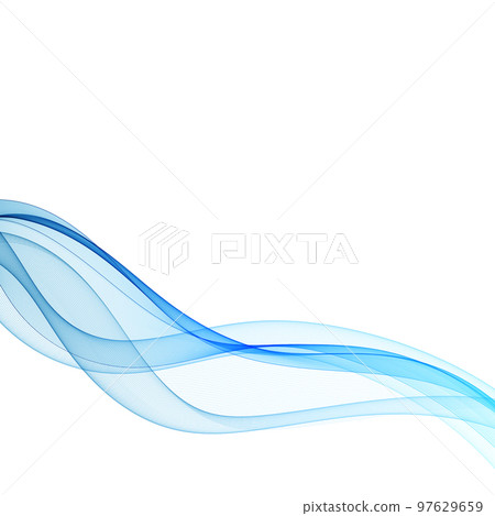 blue wave. layout for presentation, brochure. eps 10 blue wave. layout for presentation, brochure. eps 10 97629659