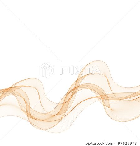 Brown wave advertising mockup. Design element Brown wave advertising mockup. Design element 97629978