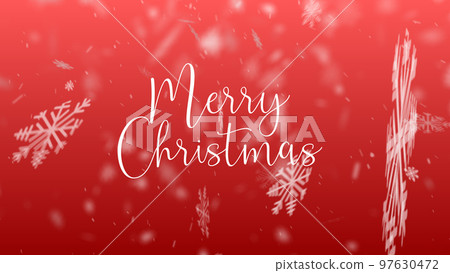 Abstract Christmas Snowflakes background. Falling Christmas snow flake pattern fall isolated on Red. Abstract Christmas Snowflakes background. Falling Christmas snow flake pattern fall isolated on Red. 97630472