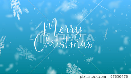 Abstract Christmas Snowflakes background. Falling Christmas snow flake pattern fall isolated on blue. Abstract Christmas Snowflakes background. Falling Christmas snow flake pattern fall isolated on blue. 97630476