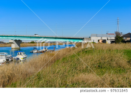 December 2022 Shinnakagawa Bridge, Misato City, Saitama Prefecture 97631845