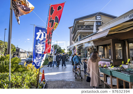 神奈川縣藤澤市的觀光勝地江之島 神奈川縣藤澤市的觀光勝地江之島 97632394