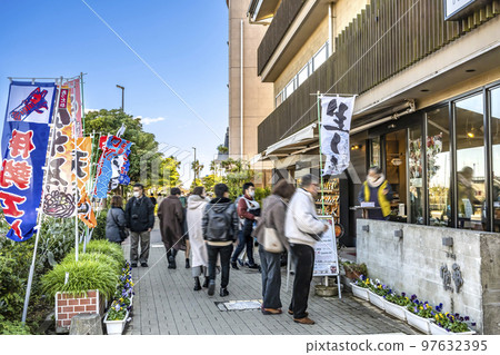 神奈川縣藤澤市的觀光勝地江之島 神奈川縣藤澤市的觀光勝地江之島 97632395