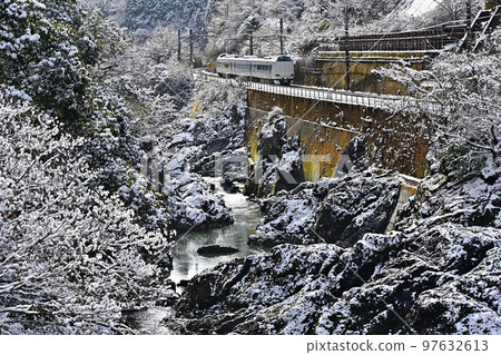 Kawashiro Valley in winter 97632613