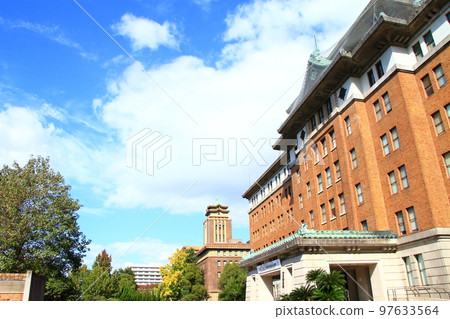Scenery of Aichi Prefectural Office and Nagoya City Hall 97633564