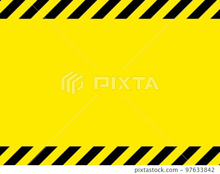warning frame 97633842