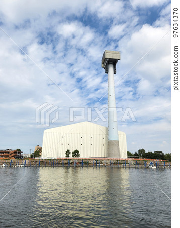 Edogawa Incineration Plant Demolition Work (September 2022) 97634370