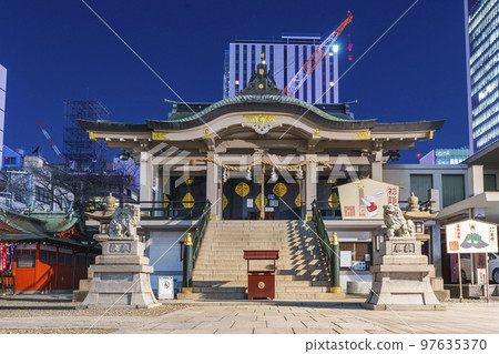 難波神社夜景冬季（大阪府大阪市中央區馬喰町） 97635370