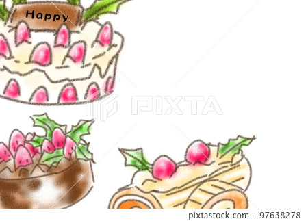 Enjoy your sweet cake! 97638278