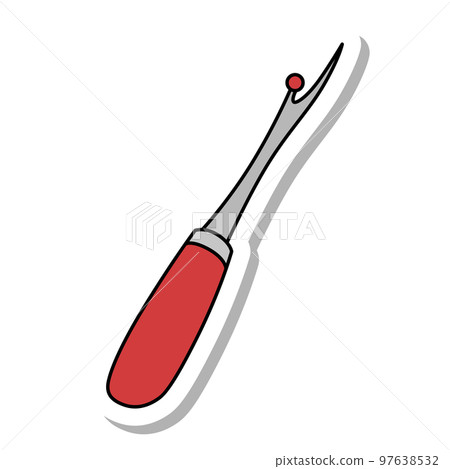 Sticker-style single item icon Ripper 97638532