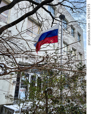 Russian flag 97639575