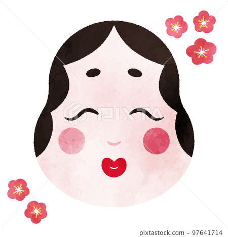 Otafuku 插圖與水彩觸感 Otafuku 插圖與水彩觸感 97641714