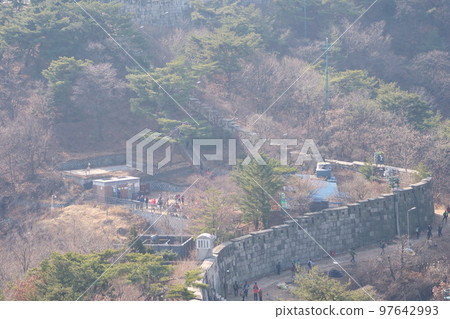 冬天山風景 冬天山風景 97642993