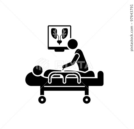 Ultrasound Diagnostics, Surgery Operation Icon 97643791