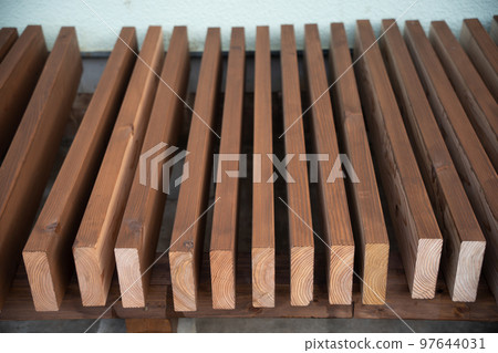 Residential wood deck renovation (recovery) antiseptic coating 97644031