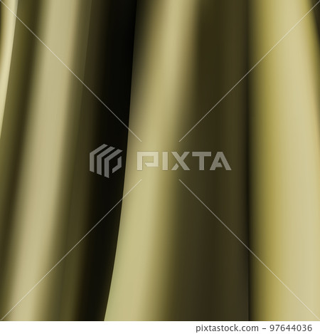 Satin Silky Cloth Fabric Textile Drape with Crease Wavy Folds background.With soft waves and,waving in the wind Texture of crumpled paper. object ,illustration. eps 10 97644036