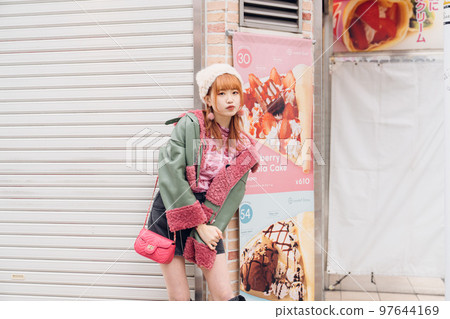gal fashion girl gal fashion girl 97644169