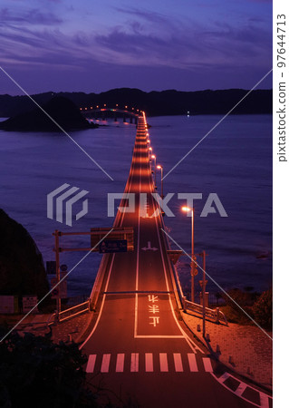 Kakushima Ohashi Night view 97644713