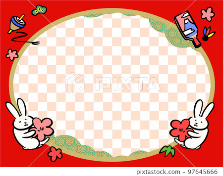 2023年兔相框 97645666