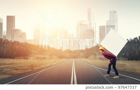 Delivery service concept 97647337