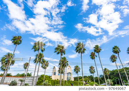 Roadside Station Kamiamakusa Sunparu "Landscape seen from the roadside station" 97649067