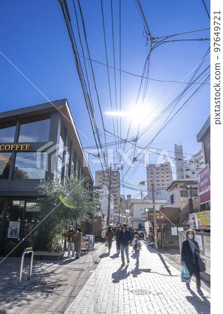 神奈川縣藤澤市江之島站的城市風光 神奈川縣藤澤市江之島站的城市風光 97649721