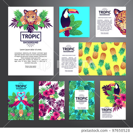 Tropical printable set. Tropical printable set. 97650528