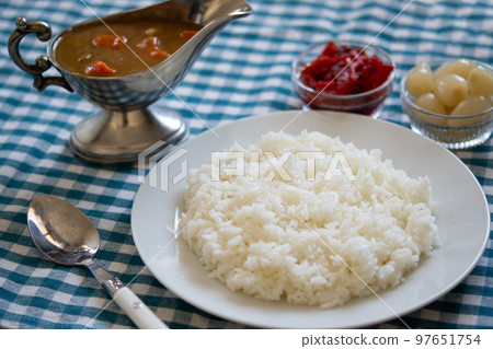 Curry and rice Curry and rice 97651754
