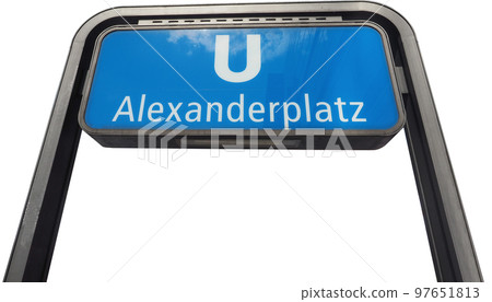 Berlin Alexanderplatz U-bahn stop sign transparent PNG Berlin Alexanderplatz U-bahn stop sign transparent PNG 97651813