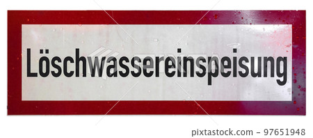 German sign transparent PNG Estinguishing water supply 97651948
