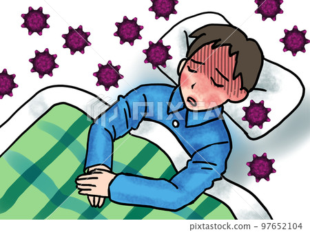 Sick man 97652104