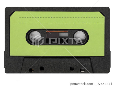 magnetic tape cassette with green label transparent PNG magnetic tape cassette with green label transparent PNG 97652241
