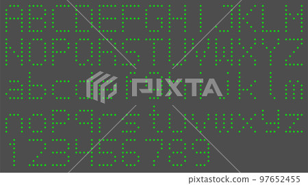 led dot matrix display alphabet led dot matrix display alphabet 97652455