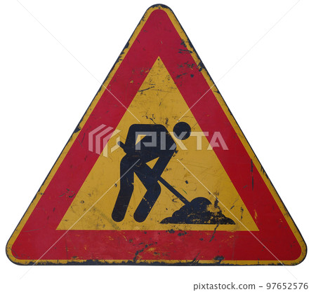 road works sign transparent PNG road works sign transparent PNG 97652576