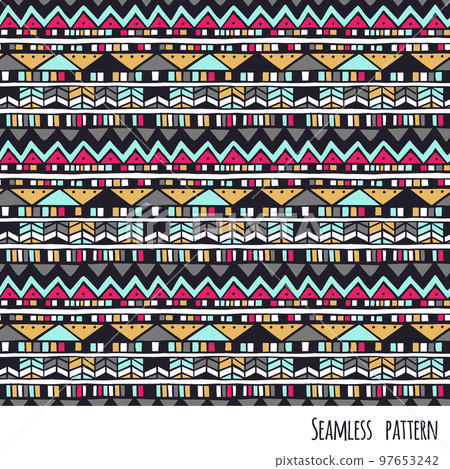 Ethnic aztec pattern. Ethnic aztec pattern. 97653242