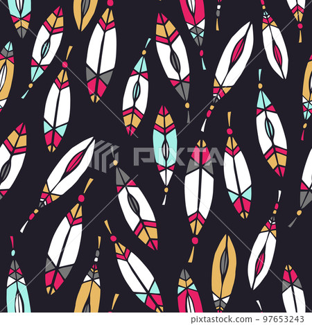 Ethnic aztec pattern. Ethnic aztec pattern. 97653243